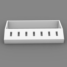 flashdrive organizer dish home desktop usb holder stick 3d print model - Mito3D