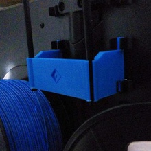 flashforge creator pro 2016 filament tube holder tool 3d print model - Mito3D