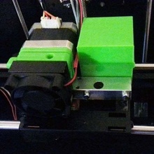 flashforge creator pro ctc extruder motor blank tool 3d printer parts 3d print model - Mito3D