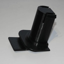 flashforge creator pro filament titulaire esun 50x70mm outil de bobine support 3d print model - Mito3D