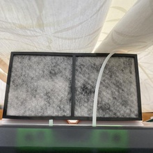 flashforge sognatore posteriore nella scatola filtro strumento doppia ventola da 80mm 3d print model - Mito3D