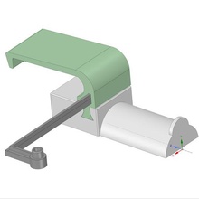 flashforge finder & inventor spool-Halter tool spool-clip Spannung filament Erfinder 3d print model - Mito3D