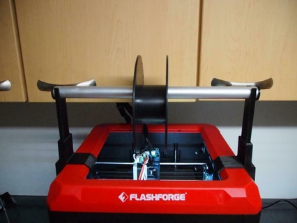 flashforge finder 3 & artemis voxelab aries overhead spool holder 3d printer accessories 3d print model - Mito3D