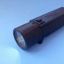 flashlight 18650 charger tp4056 tool focus leds led 5v jpo41 battery lantern lamp lighthouse light torch 3d print model - Mito3D