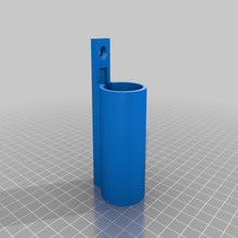 flashlight wall mount holder 3d_printing 3d print model - Mito3D