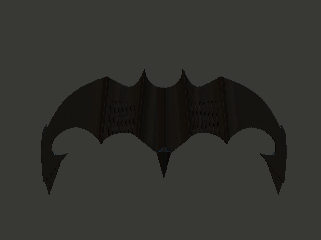 punto d'infiammabilità film batarang Batman veloce Michael keaton 3D print model - Mito3D