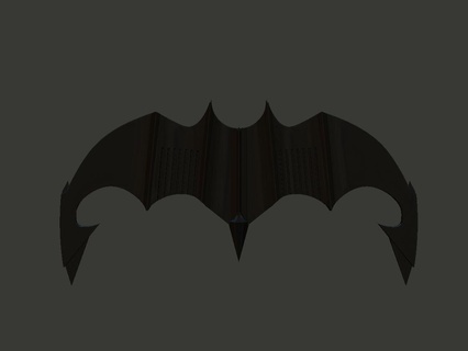 alevlenme noktası film Batarang batman flaş nokta Michael Keton 3d print model - Mito3D