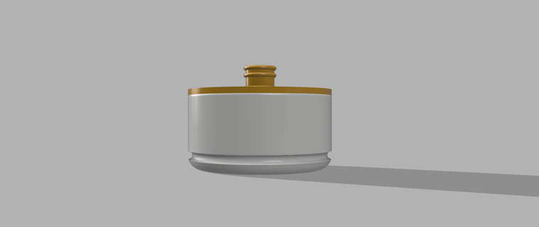 flask 3d print model - Mito3D