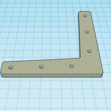 flat bracket tool tools 3d print model - Mito3D
