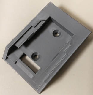 flat dewalt battery holder tool holders boxes 3d print model - Mito3D