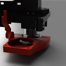 plana, ventilador de 40mm mendel90 la herramienta Impresora 3d accesorios Ventilador 3d print model - Mito3D