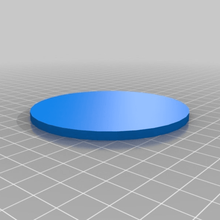 flat thin circle tool 3d printing 3d print model - Mito3D