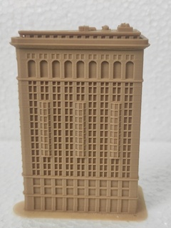 Flatiron bina Miktar nast gökdelen mimari dönüm noktası Gezi yeni York Kent nyc ny us Amerikan ofis dış zamanlar Meydan 3d print model - Mito3D