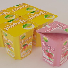 aromalı yoğurt ev yougurt lezzet gıda mango çilek şeftali suyu şişe toz kese paket mutfak buzdolabı iç içecek sıvı 3d print model - Mito3D