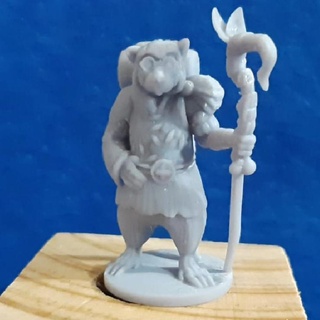 Floh Meister Nachwirkungen Miniatur Ratte 3d print model - Mito3D