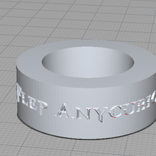aba configuração ferramenta anycubic fóton mono 3d print model - Mito3D