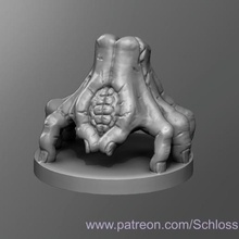 carne crawler gioco giocattolo da tavolo dungeons dragons dnd 3d print model - Mito3D