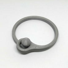 flex curtain tie home ring 3d print model - Mito3D