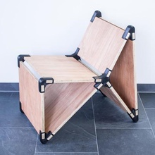 flex link home chair colorfabb diy ngen 3d print model - Mito3D