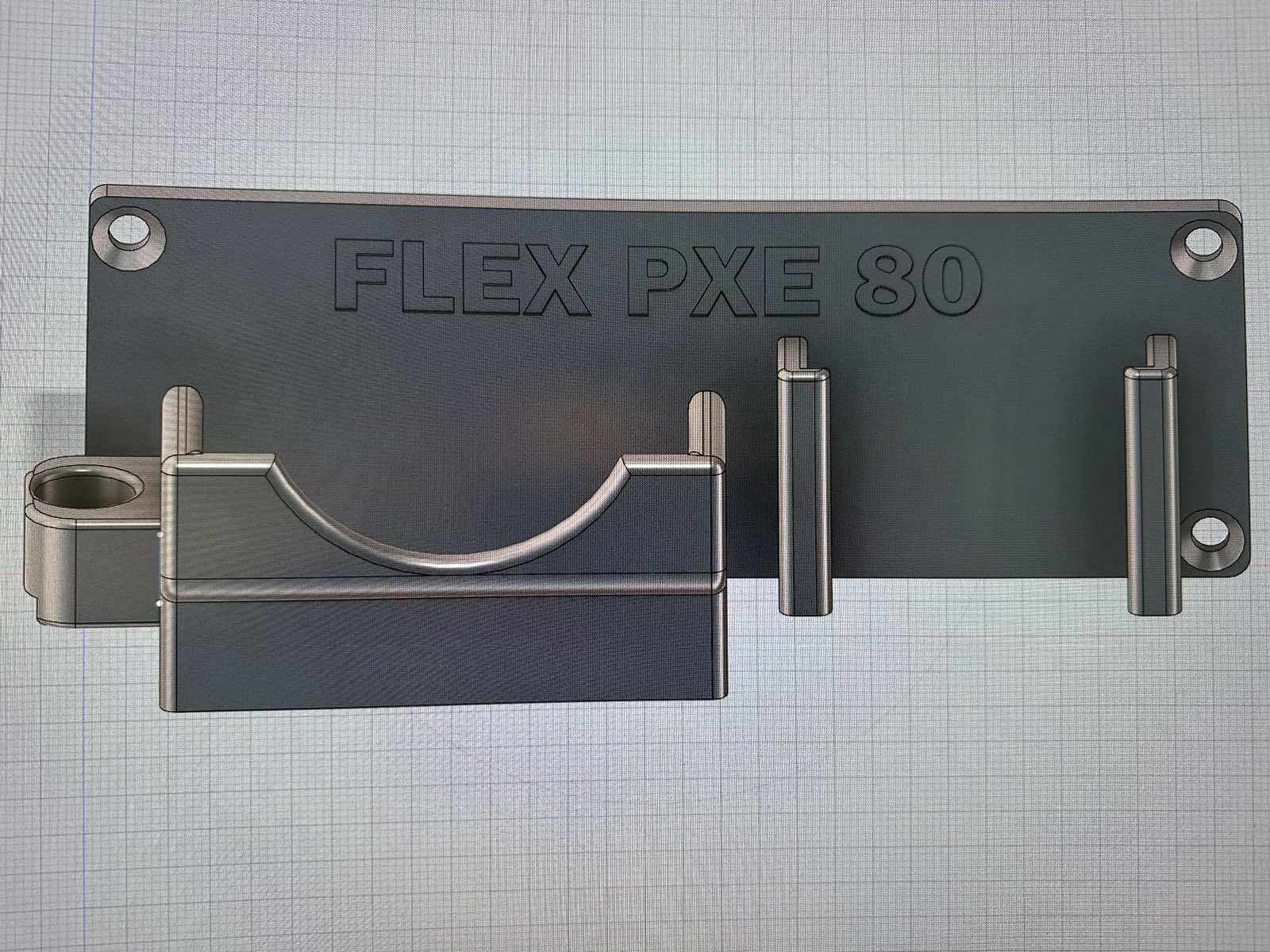 flexionar pxe 80 pared montar v2 soporte of pulidora das original flexdasoriginal applevisión einhell parque makita wurth ingco tolsen bambulab dubai 3D print model - Mito3D