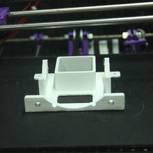 flex wheel stand optional cooling fan bracket tool bowden cable extruder flexible filament 3d print model - Mito3D