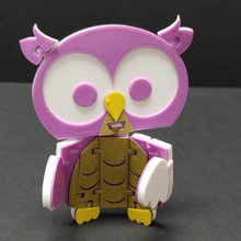 flexi articulated owl game animals owl flexible flexi cute articulation articulated animal