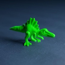 flessibile articolato spinosaurus arte giocattoli giocattolo 3d print model - Mito3D