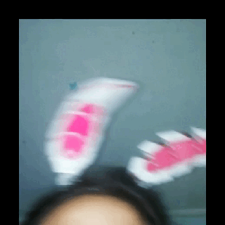 esnek tavşan kulaklar kafa bandı mafsallı kulak Paskalya Yumurta oyuncak 3d print model - Mito3D