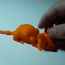 flexi mignonne Souris articulé rat animal chat 3d print model - Mito3D