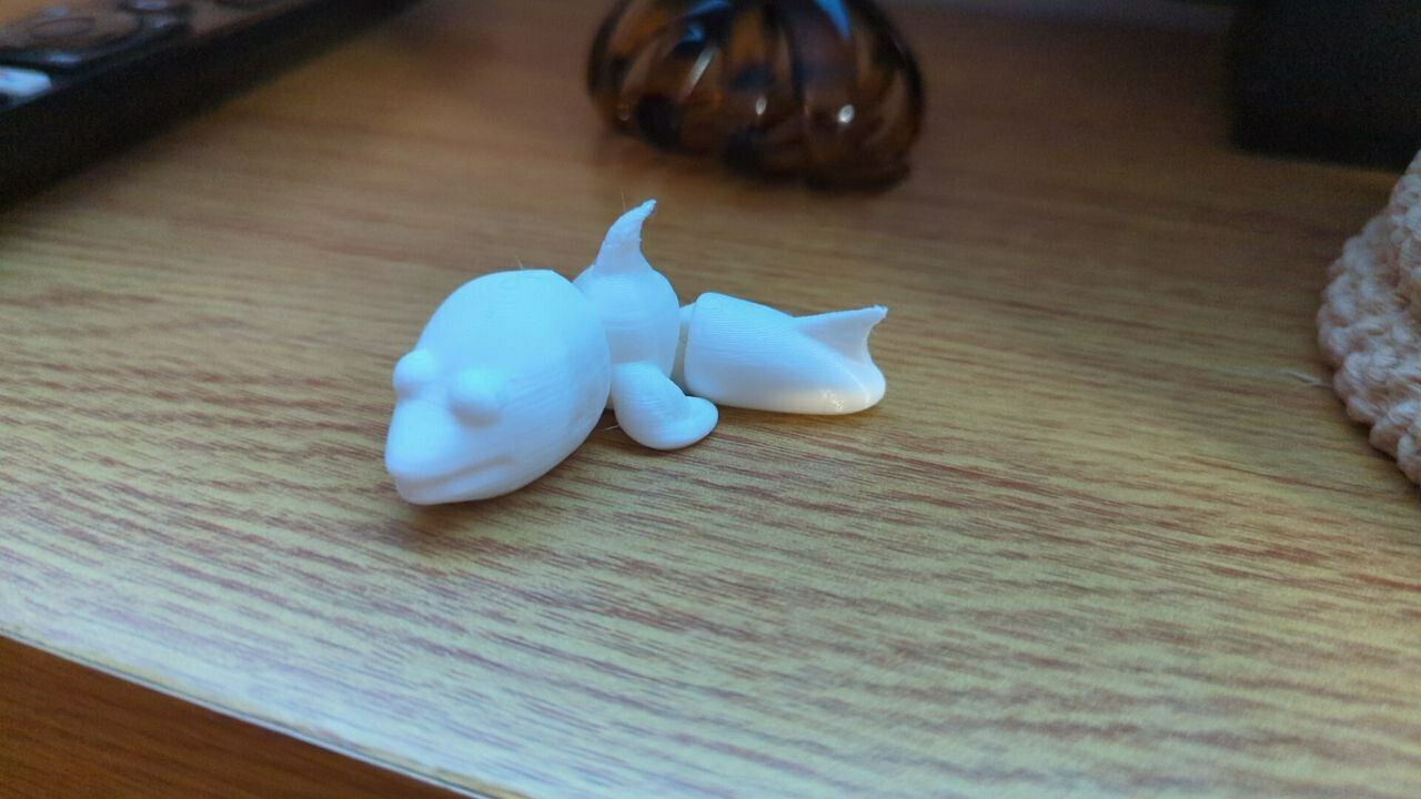 flexi peixe jogos 3D print model - Mito3D