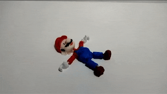 esnek Mario Süper Bross Luigi nintendo oyunlar oyun çocuğu ilerlemek ds Japonya Yazdır yer 3d print model - Mito3D