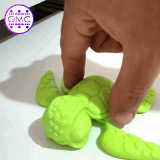 flexi print-in-place nemo turtle flexible enlacem toy art print articulated animated cartoon disney marina sea 3d print model - Mito3D
