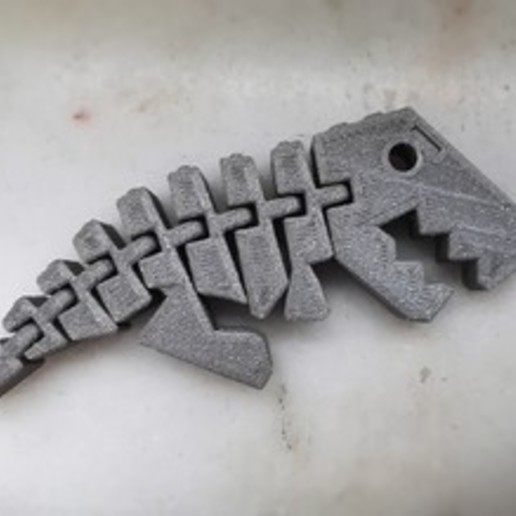 flexi rex gioco flexy 3D print model - Mito3D