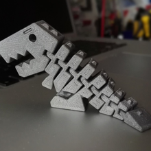 flexi rex stronger links 3d print model - Mito3D