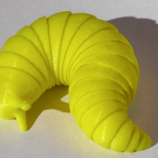flexi babosa artilugio juguete 3D print model - Mito3D