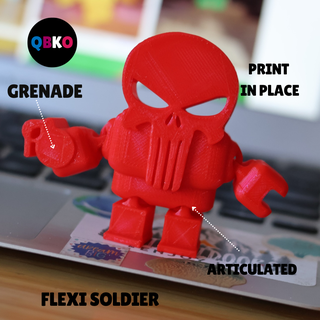 esnek asker Yazdır yer 3d print model - Mito3D