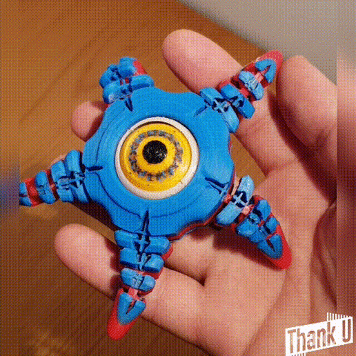 flexi starro dc art star comics devil estrella titanokorys gainesi 3D print model - Mito3D