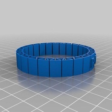 souple bracelet Rob stace 3d print model - Mito3D
