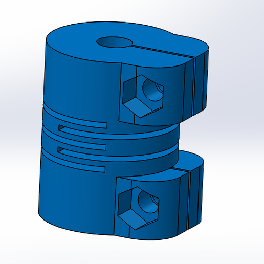 esnek kuplaj 3d yazıcı 3D print model - Mito3D