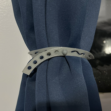 flexible curtain tieback strap holder 3d print model - Mito3D