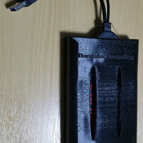 flexible external ssd case gadget ninjaflex adapter computer 3D print model - Mito3D
