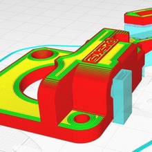 flexibel Filament Extruder Draht Halter Unterstützung v3 Realität Ender 3 tpu pla 3d print model - Mito3D