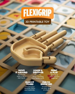 Flexigrip 3d print model - Mito3D