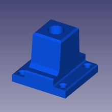 flexo de apoyo varios la flexografía base 3d print model - Mito3D