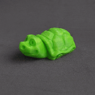 flessibile tartaruga posto Stampa articolato giocattolo mare bagno piscina ninja goffo pigro 3d print model - Mito3D