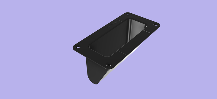 flight-case carrying handle sound system disco dj fly flight box case 3d print model - Mito3D