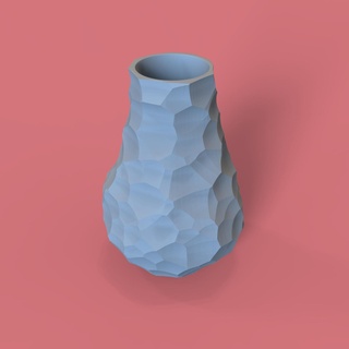 Feuerstein Vase stl frei Beste Dekor Zuhause Haus jardiniere Urnenblume Topf 3d print model - Mito3D