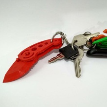 flip knife business card kit tool 3d print model - Mito3D