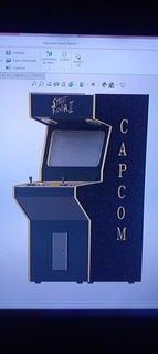 arcade Jeux Pac Man diorama 3d print model - Mito3D