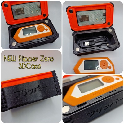 flipper zero magnetico astuccio guaina utensili flipperzero 3d print model - Mito3D